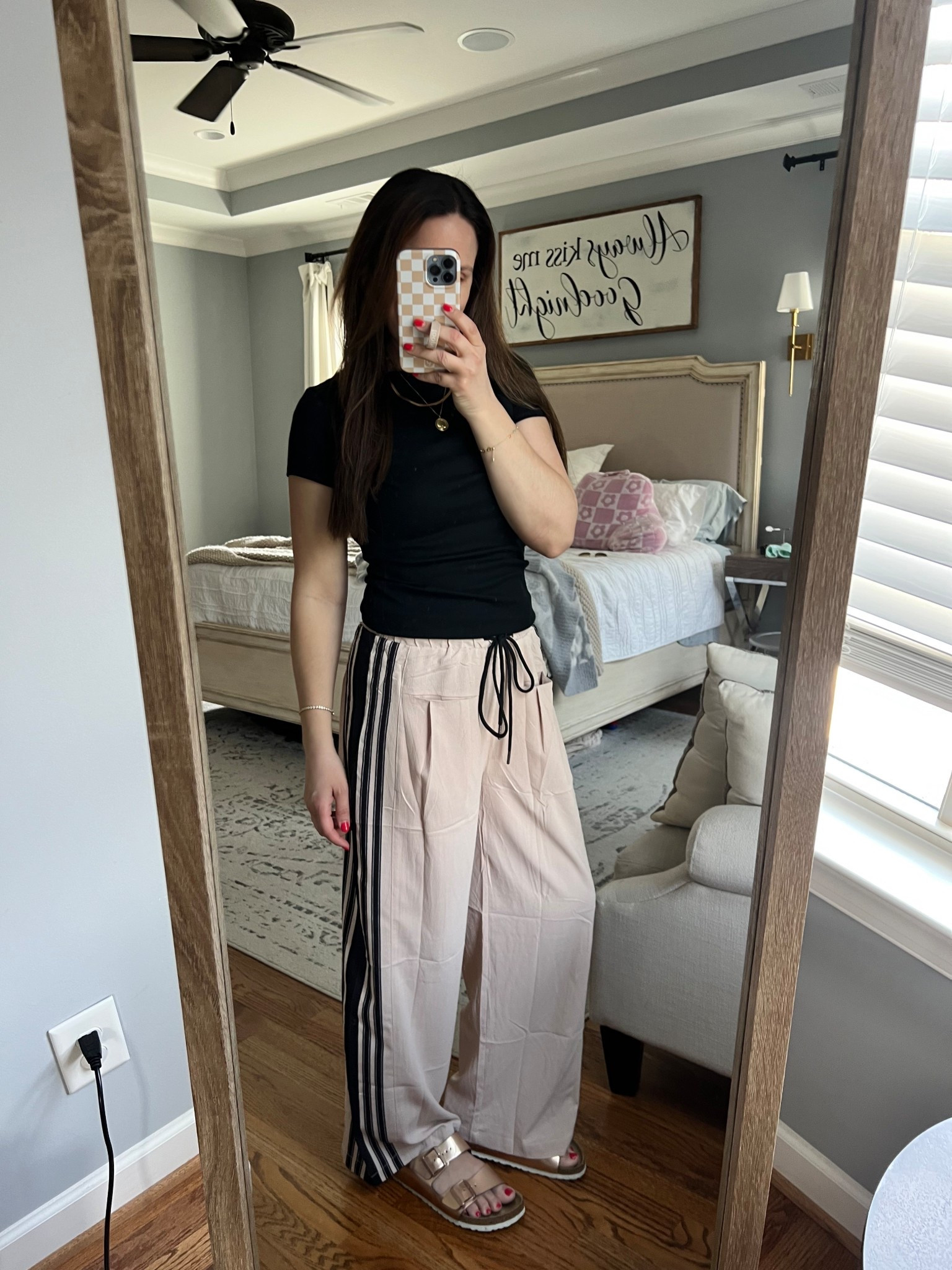 Loving these light weight track pants I just got in! also my favorite ribbed tshirts are on sale for $9! 


#LTKgrwm #LTKootd