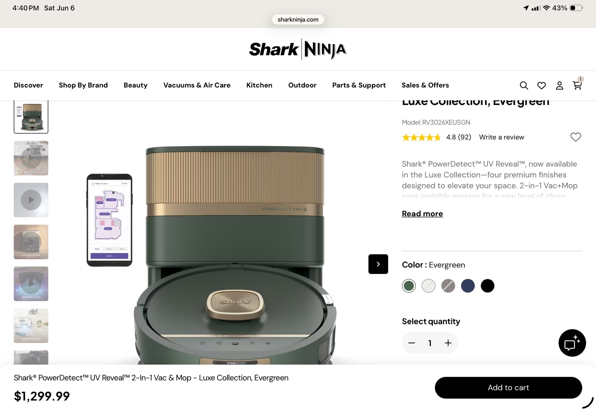 Seriously the most gorgeous robot vacuum I have ever seen!  I can’t wait for this to come in and sweep me off my feet!

#LTKvlog #LTKHome