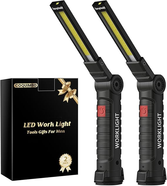 Coquimbo Tool Fathers Day Dad Gifts for Men Him Husband, Rechargeable LED Work Light BBQ Grill wi... | Amazon (US)