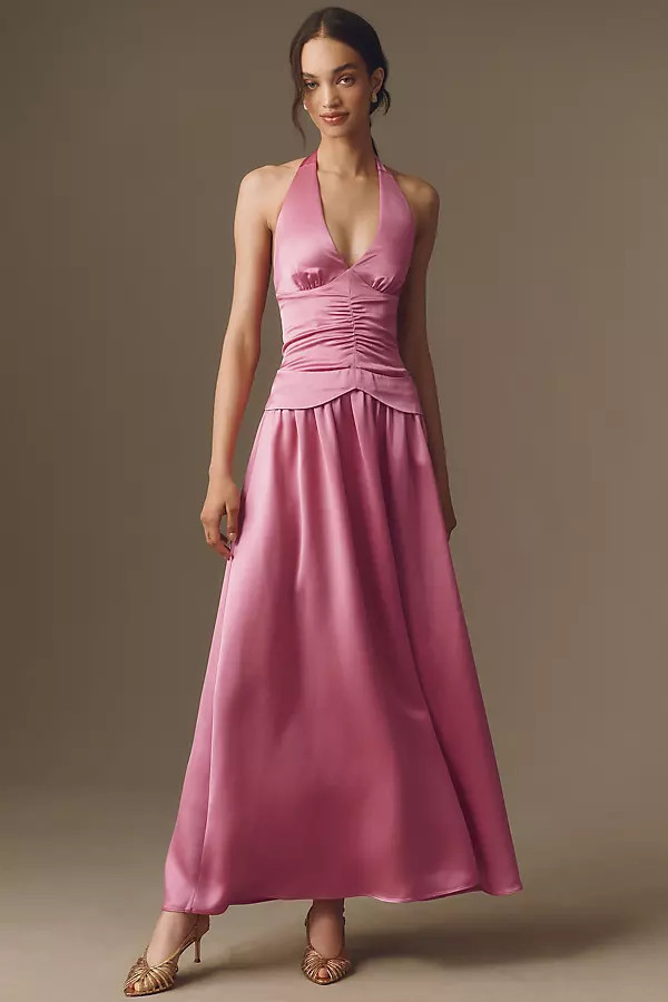Halter Maxi Dress | Anthropologie (US)