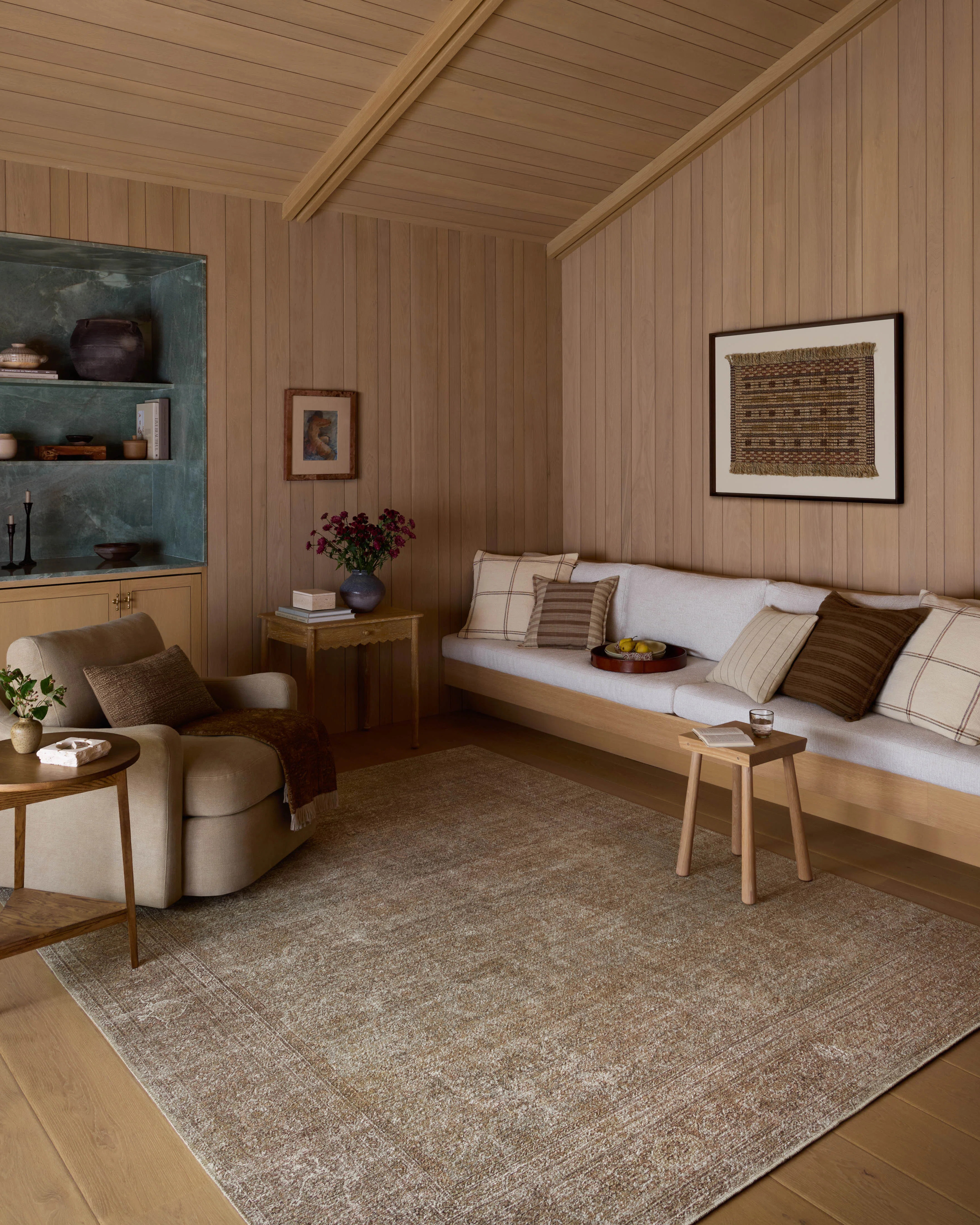 Amber Lewis x Loloi Cambria Multi / Natural Area Rug | Wayfair North America