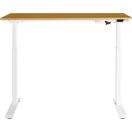 Insignia 47"W Adjustable Standing Desk with Controls - Oak - Only at Best Buy | Best Buy Canada