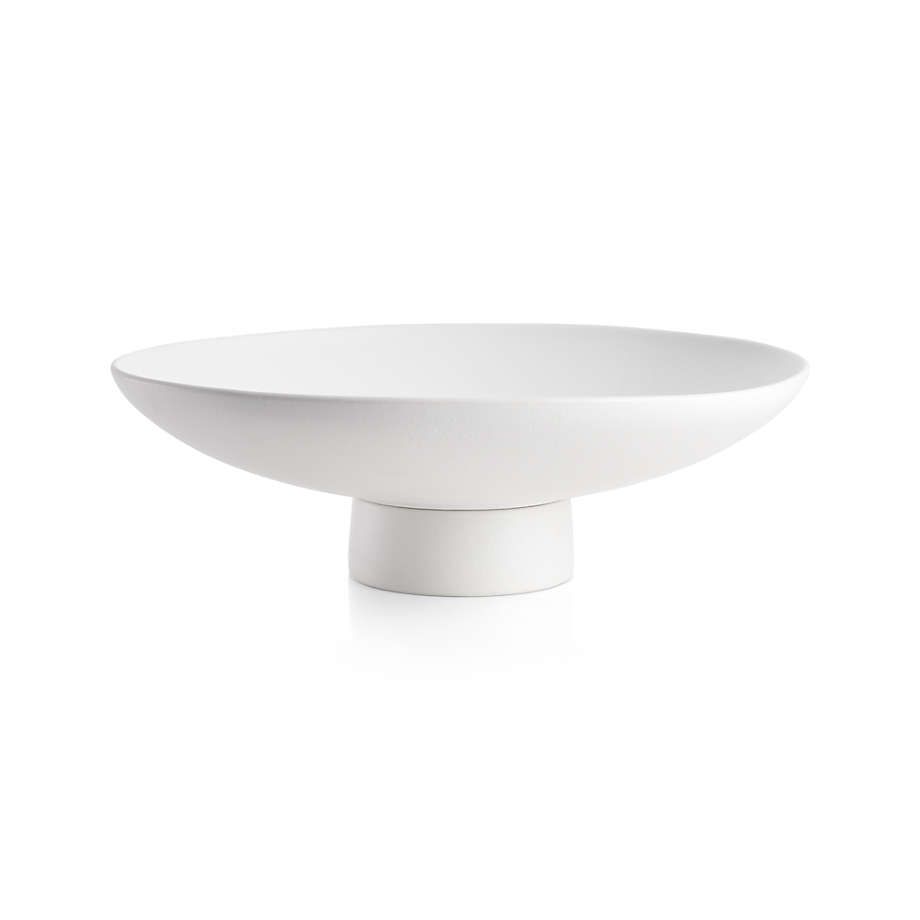 Sailor White Footed Bowl by Leanne Ford + Reviews | Crate & Barrel | Crate & Barrel