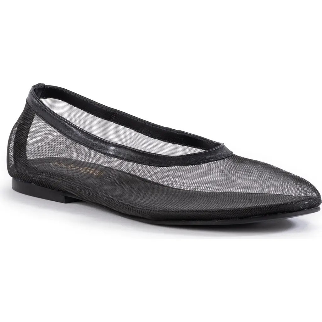 Seychelles Neon Moon Mesh Flat in Black at Nordstrom, Size 7.5 | Nordstrom