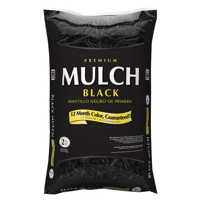 Premium 2-Cu ft Black Mulch Lowes.com | Lowe's