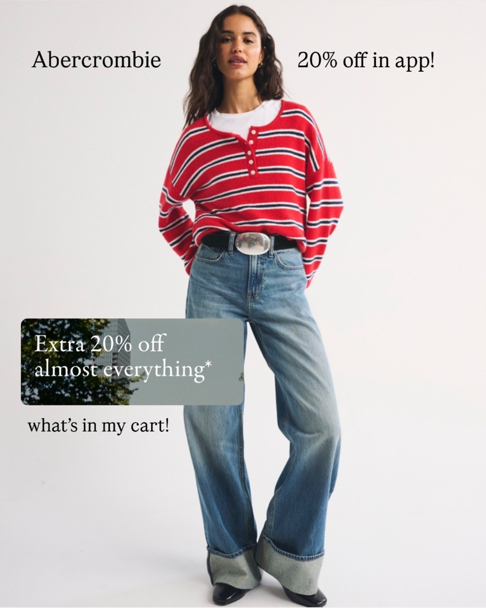 there’s an extra 20% in the app @abercrombie !! I’ve been eyeing so many cute pieces for fall, here’s what I’m adding to my cart!

#LTKCon #LTKSaleAlert #LTKSeasonal