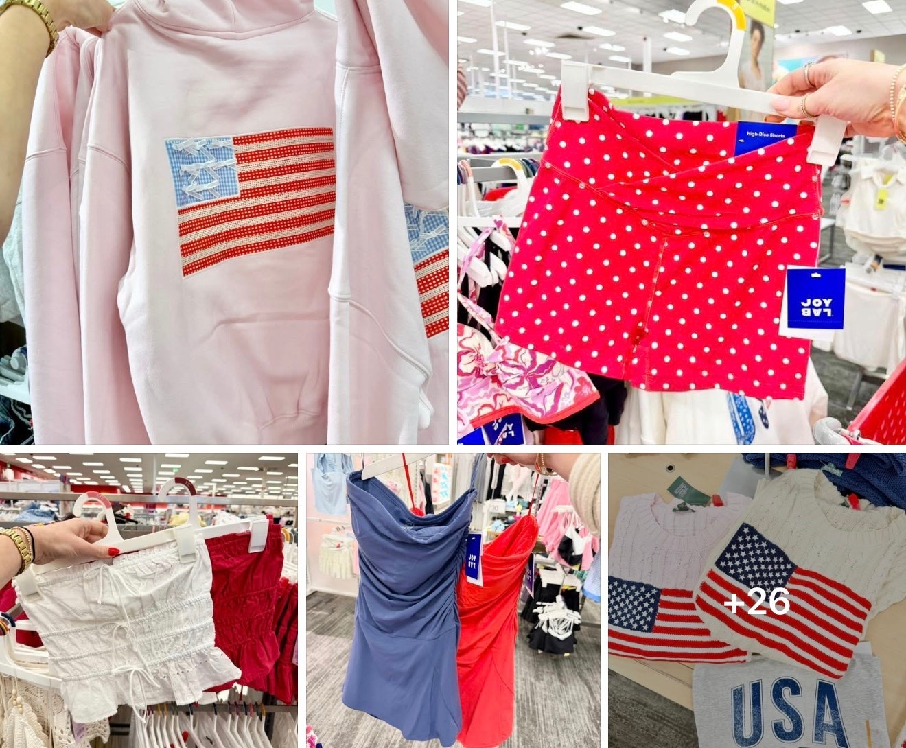 Red white & blue at Target! 🍒🫐