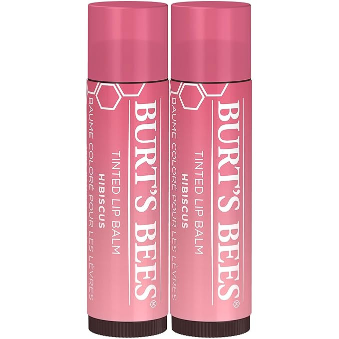 Burt's Bees Lip Tint Balm Stocking Stuffers Gifts, Long Lasting 2 in 1 Duo Tinted Balm Formula, C... | Amazon (US)