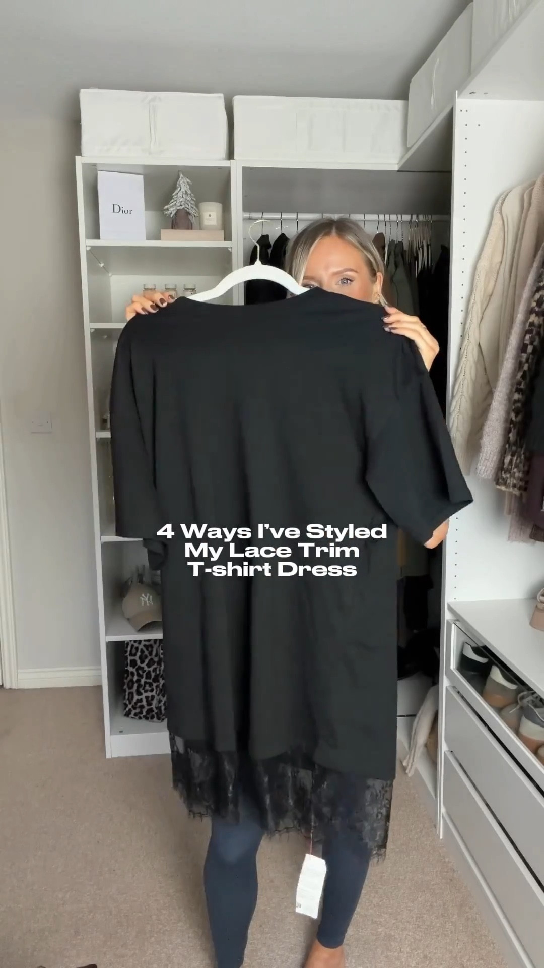 4 Ways I’ve Styled My Lace Trim T-shirt Dress 🖤✨ ..let me know your favourite 😘

#stylingtips #dailyoutfits #everydayoutfits 

Lace trim dress , lace details , Christmas party outfit , daily outfit inspiration

#LTKfestive #LTKdatenight #LTKuk
