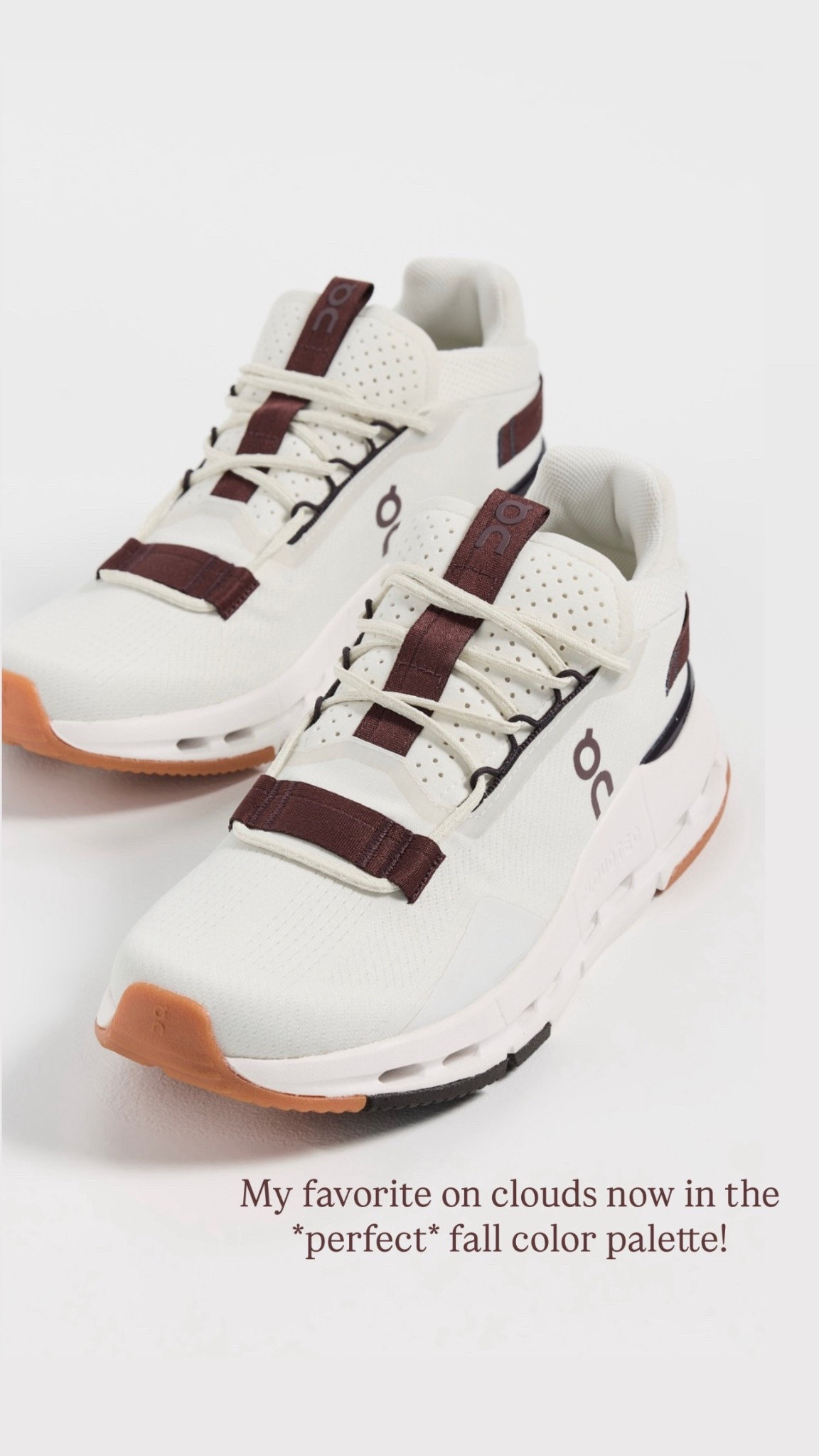 These On Clouds come in the cutest color for fall! 

Loverly Grey, On Clouds, white sneakers, women’s sneakers, fall sneakers 

#LTKSeasonal #LTKStyleTip #LTKShoeCrush