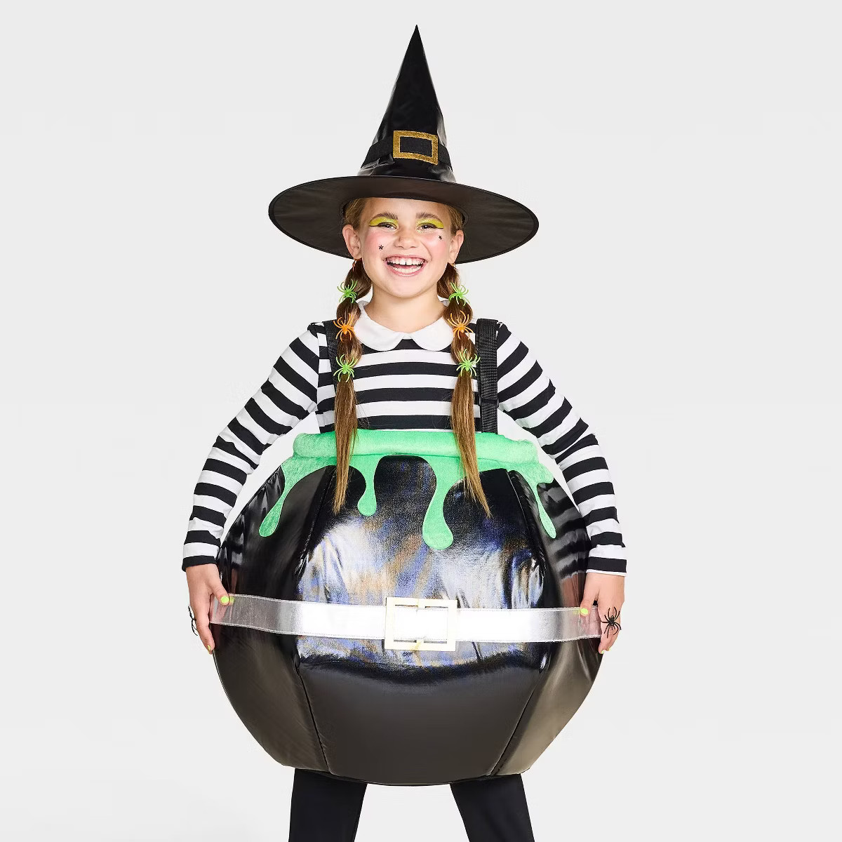 2pc Kids' Halloween Costume and Witch Cauldron Accessory Set - Hyde and EEK! Boutique™ One Size... | Target