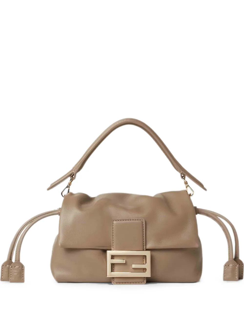 FENDI Baguette soft small Nappa leather mini-bag - Neutrals | Farfetch Global
