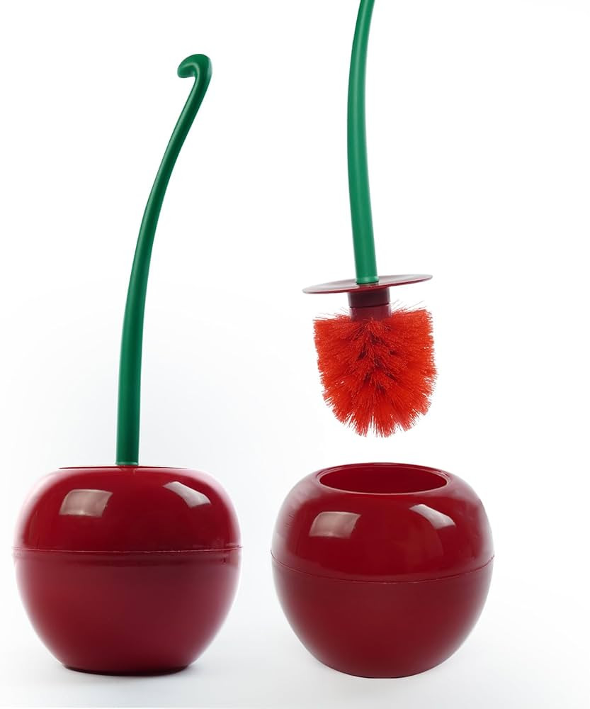 Dora Bridal Cherry Toilet Brush and Holder,Cherry Toilet Brush Set, Cute Toilet Brush Cherry, Toi... | Amazon (US)