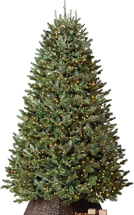 Balsam Hill BH Fraser Fir - Full Christmas Tree with Most Realistic True Needle Foliage, Easy Plu... | Amazon (US)