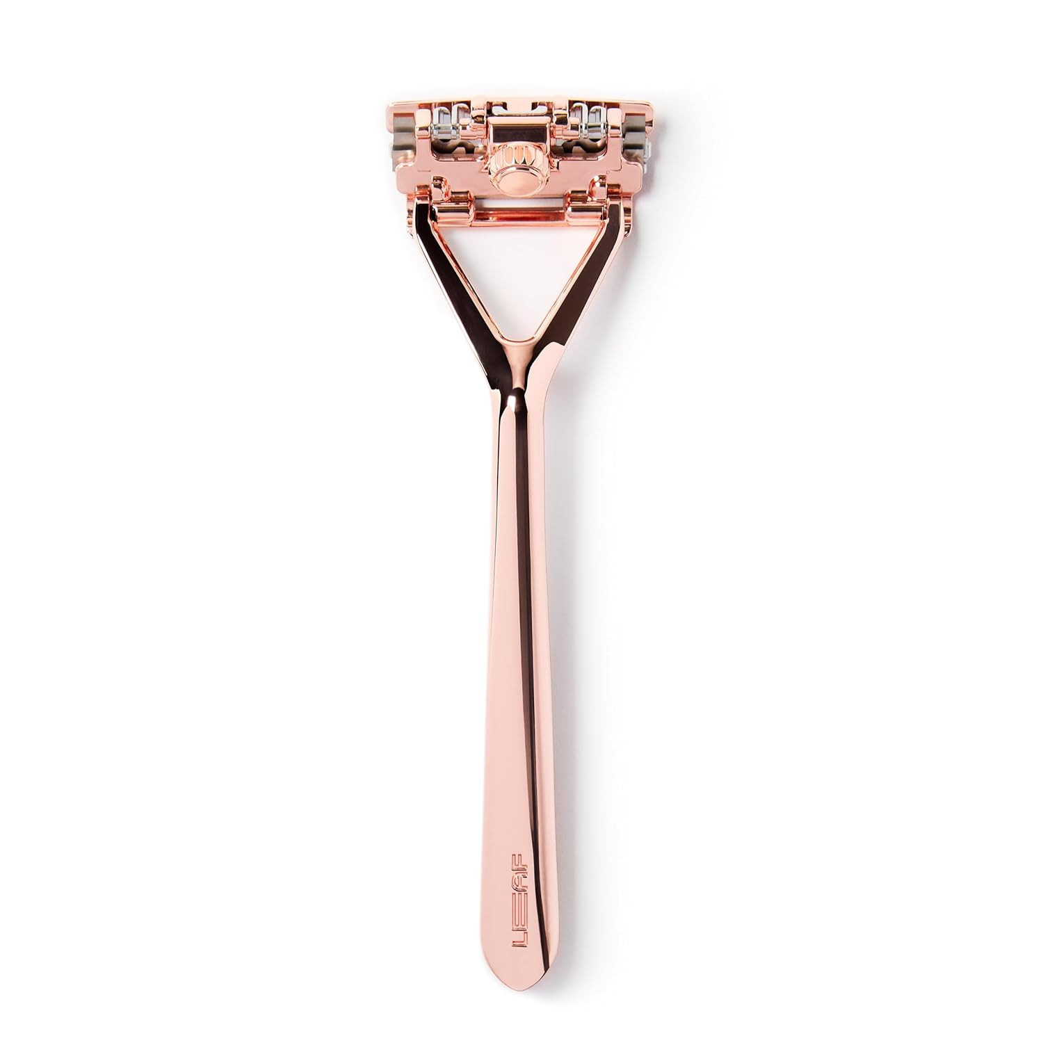 Leaf Shave | Leaf Razor, Rose Gold - All-Metal, Eco-Friendly Razor for Women & Men; Includes 10 S... | Amazon (US)