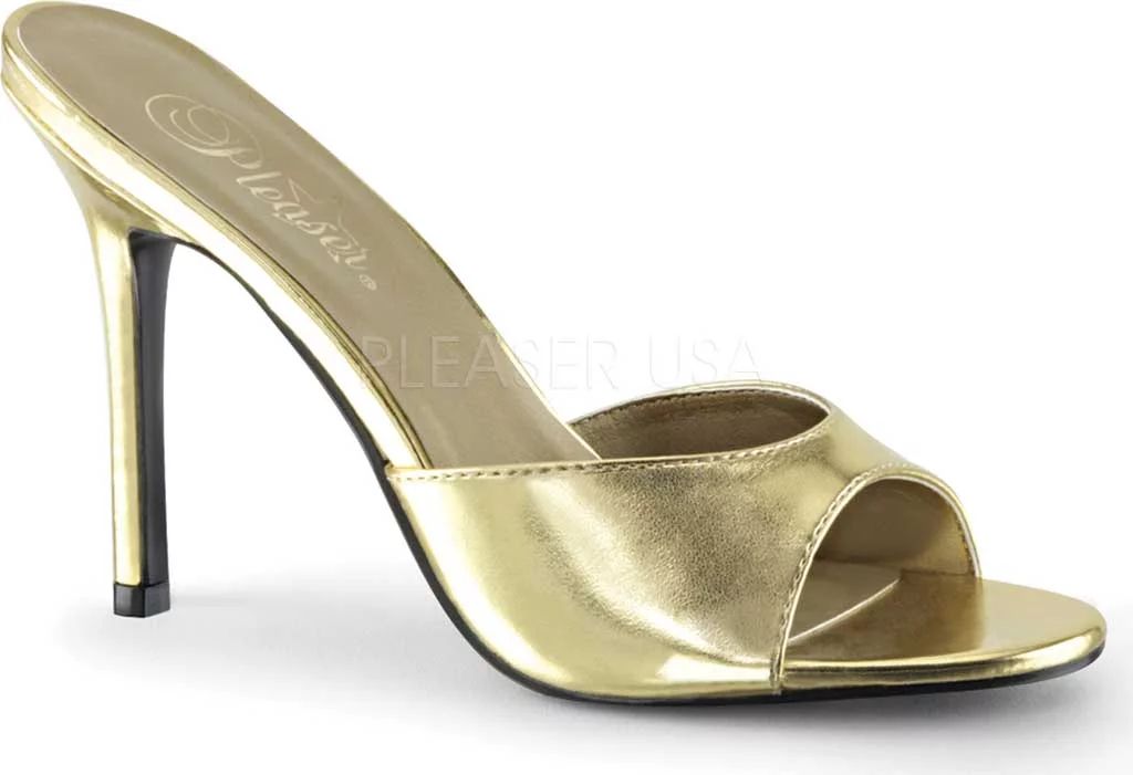 Women's Pleaser Classique 01 High Heel Slide - Walmart.com | Walmart (US)