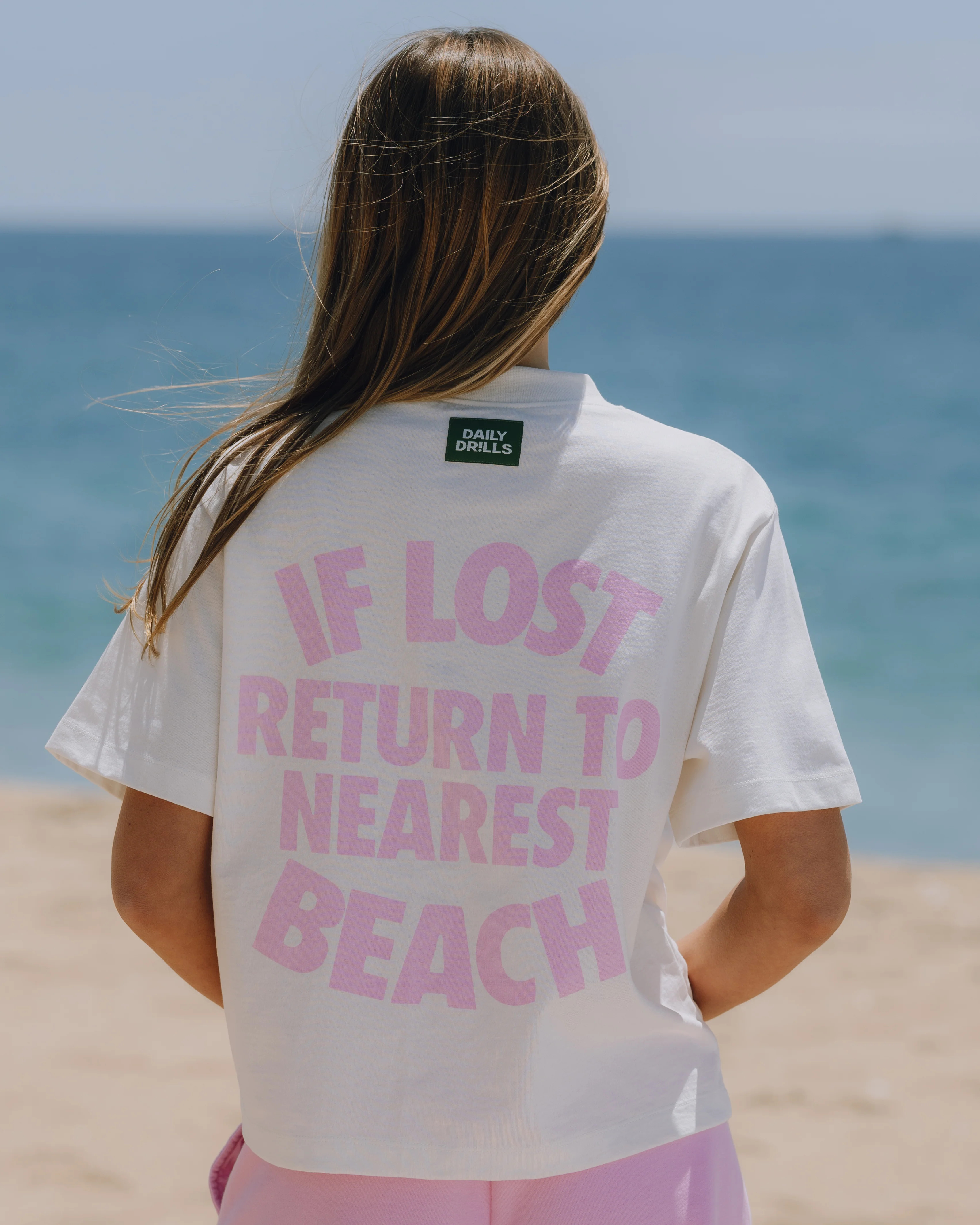 Sunseeker Vintage Tee - White | Daily Drills LLC