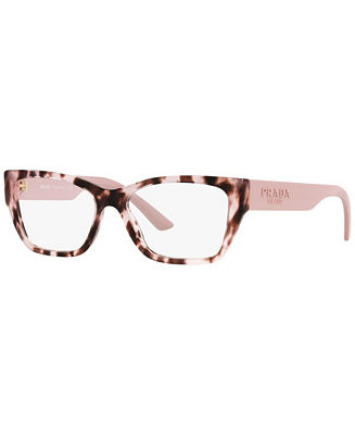 Prada PR11YV Women's Irregular Eyeglasses - Macy's | Macy's