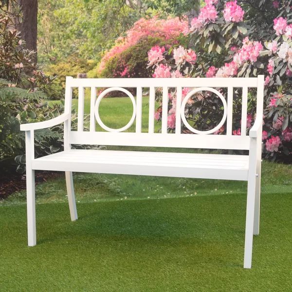 Pauls Steel Garden Bench | Wayfair North America