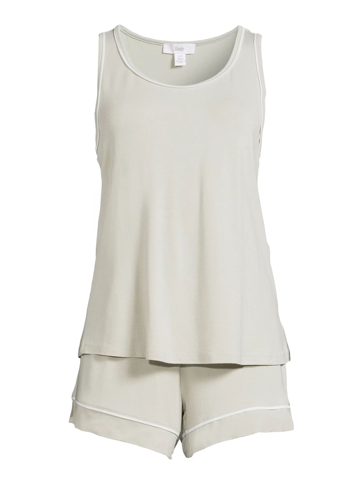 Sealy Sleepwear Women's Cami Top and Shorts Set, 2-Piece | Walmart (US)