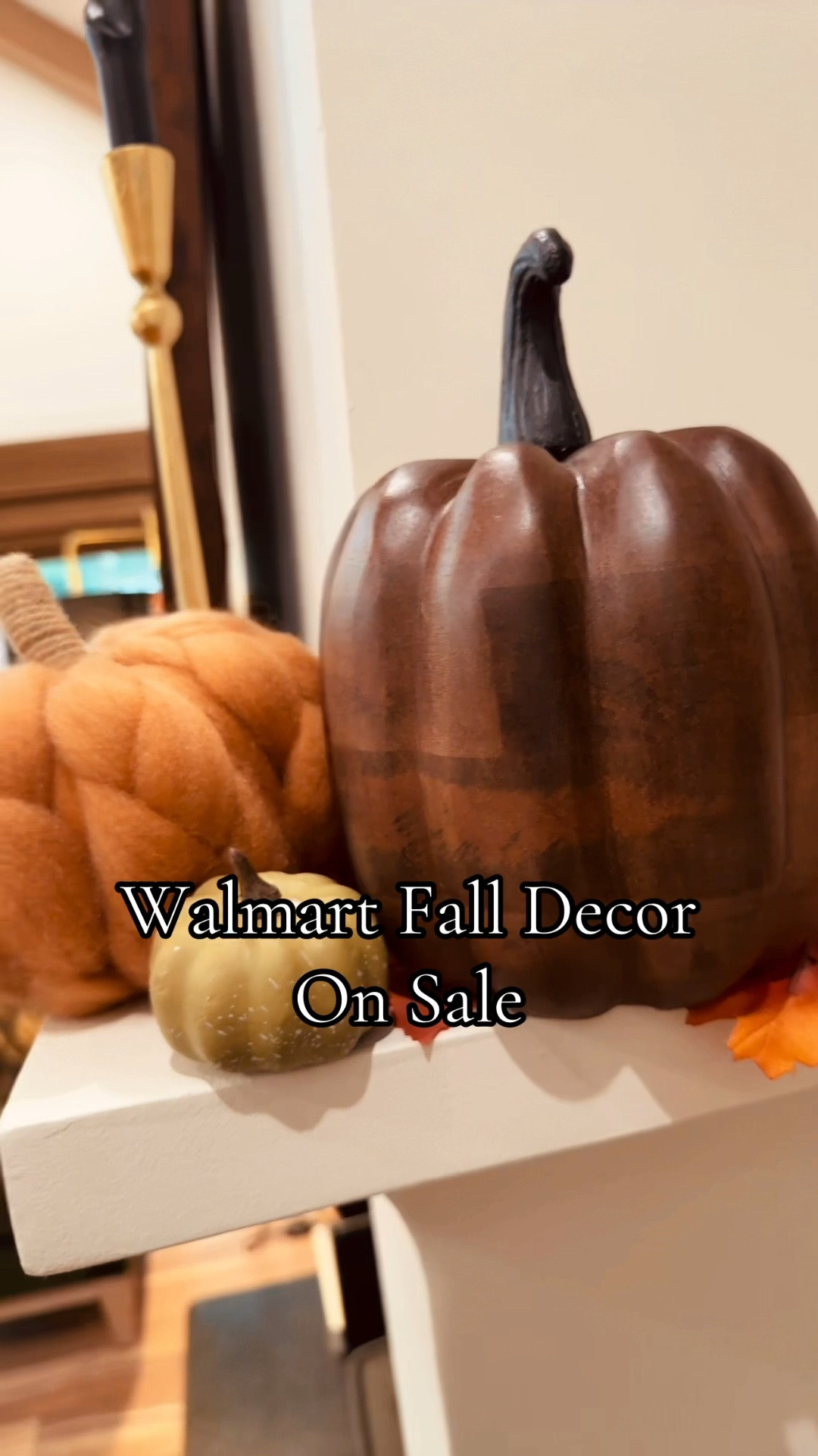 Walmart Fall decor on sale. 

#LTKHome #LTKVideo #LTKSaleAlert