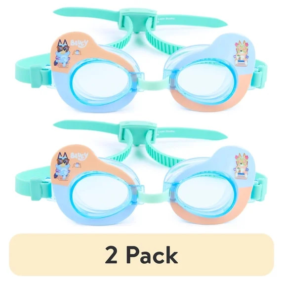 (2 pack) Swimways Bluey Swim Goggles, Bluey Water Toys, Pool Accessories for Kids Aged 3 & Up | Walmart (US)