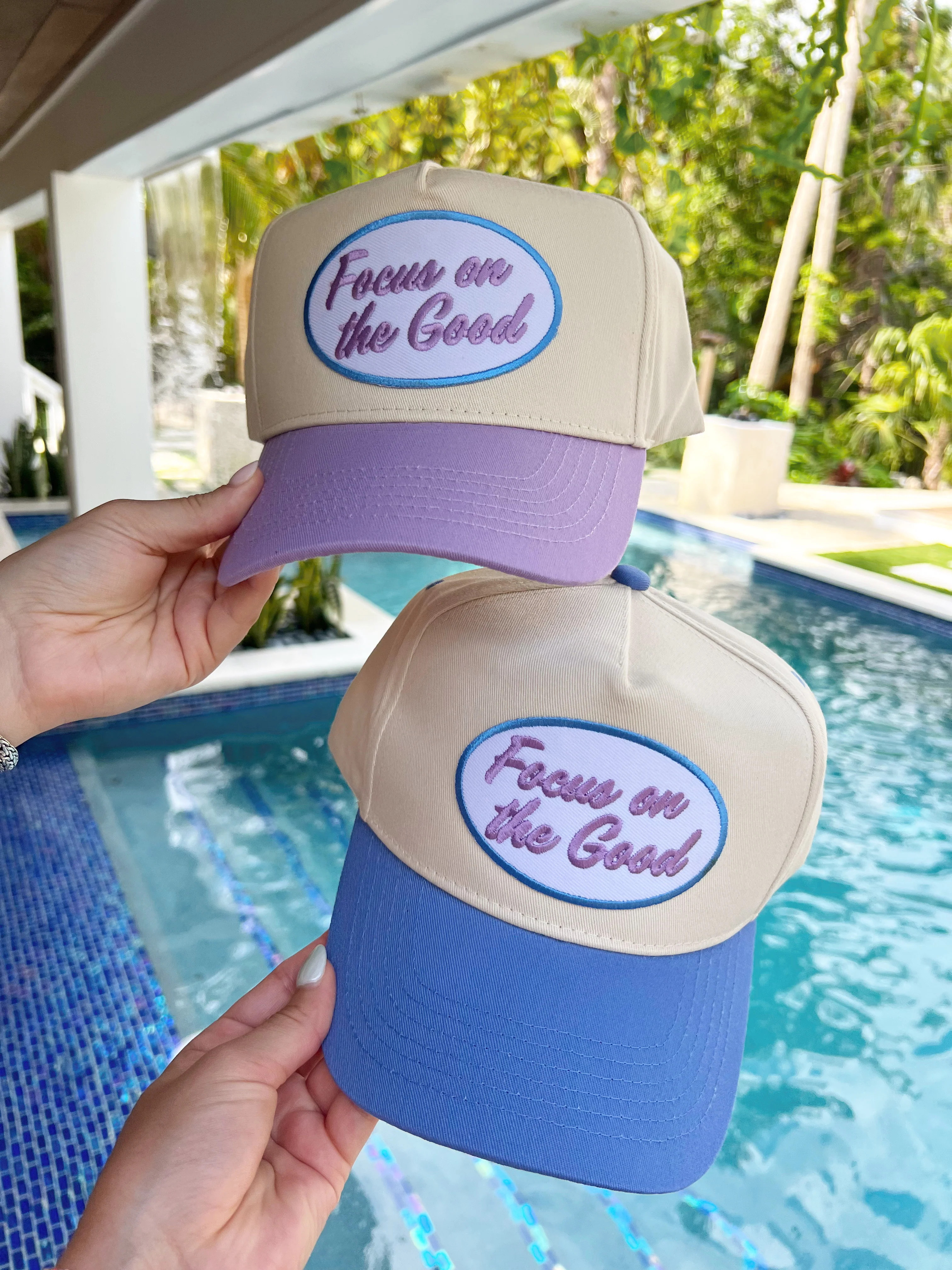 Focus on the Good - Vintage Trucker Hat | KenzKustomz