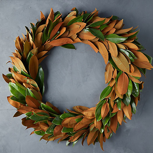 Fresh Magnolia Wreath | Terrain