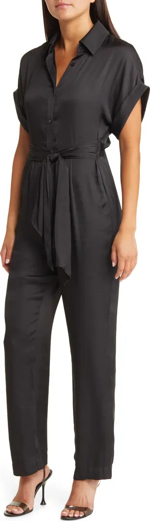 Tie Front Jumpsuit | Nordstrom