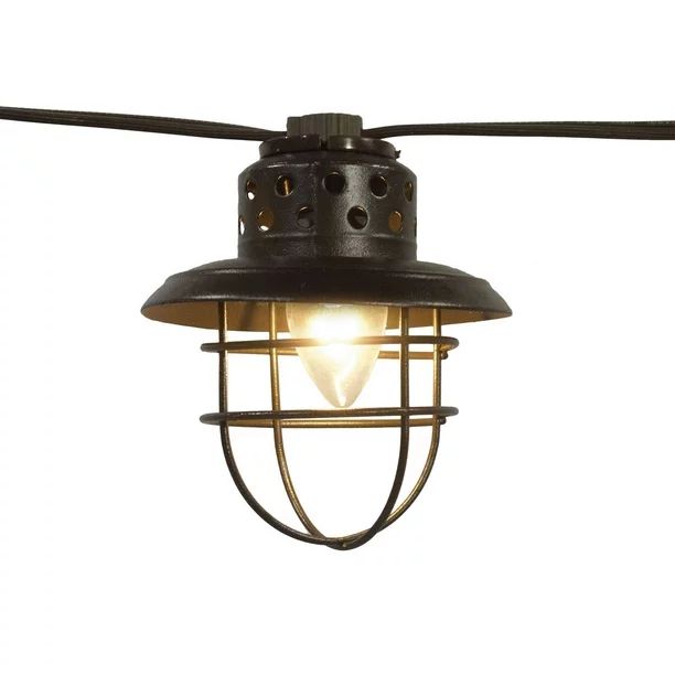 Better Homes & Gardens Metal Lantern String Lights - Walmart.com | Walmart (US)