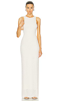 L'Academie by Marianna Amary Maxi Dress in Ivory from Revolve.com | Revolve Clothing (Global)