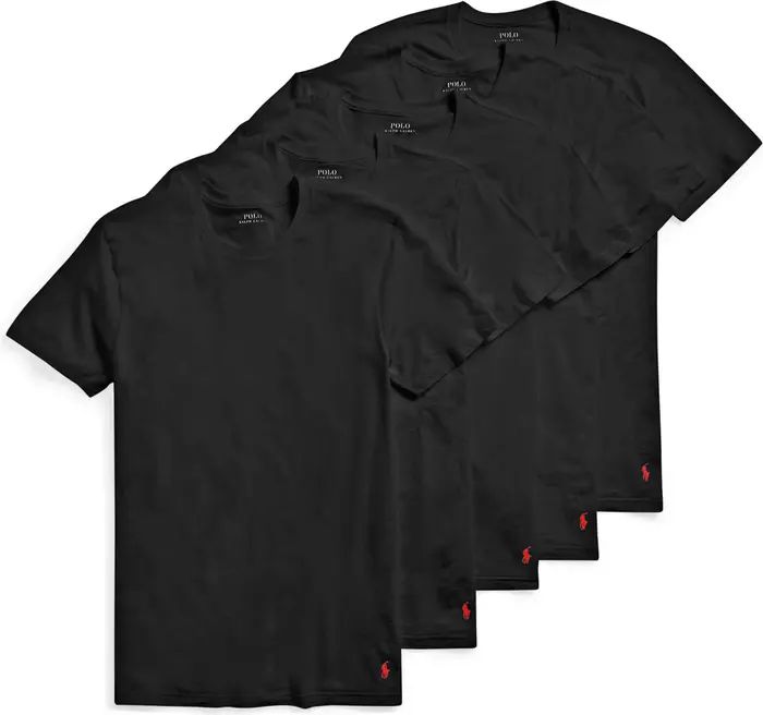 5-Pack Crewneck T-Shirts | Nordstrom