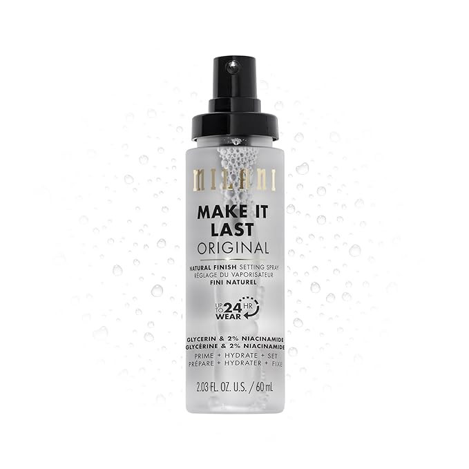 Milani Make It Last Original - Natural Finish Setting Spray 3-in-1 Setting Spray and Primer- Prim... | Amazon (US)