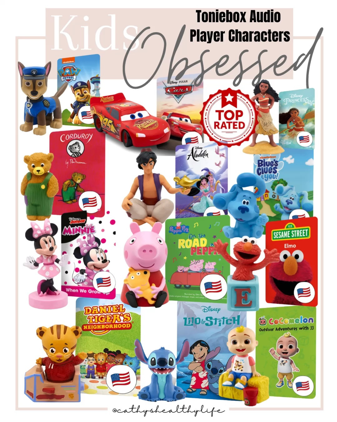 So many beloved characters for the popular Toniebox! 

Perfect birthday gifts, Easter basket and Christmas stocking stuffer. And with Amazon easy to order and have shipped! 

#toniebox #books #kids #children #disney #danieltiger #pjmasks #pawpatrol 

#LTKunder50 #LTKGiftGuide #LTKkids