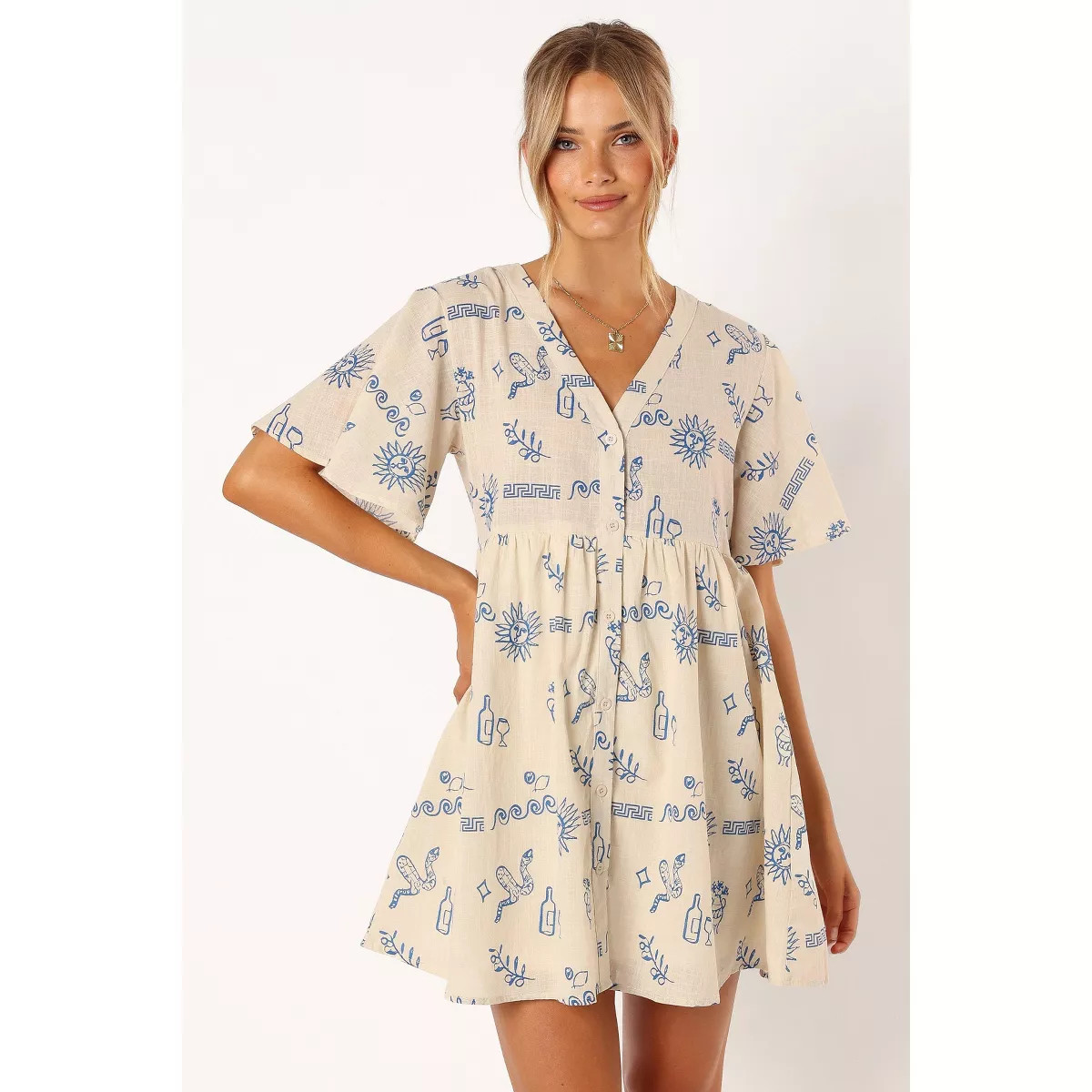 Petal and Pup Womens Elias Mini Dress | Target