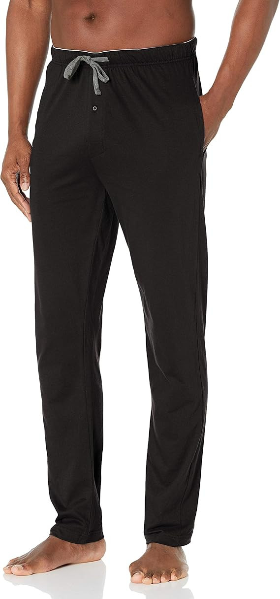 Hanes Men's Solid Knit Sleep Pant | Amazon (US)