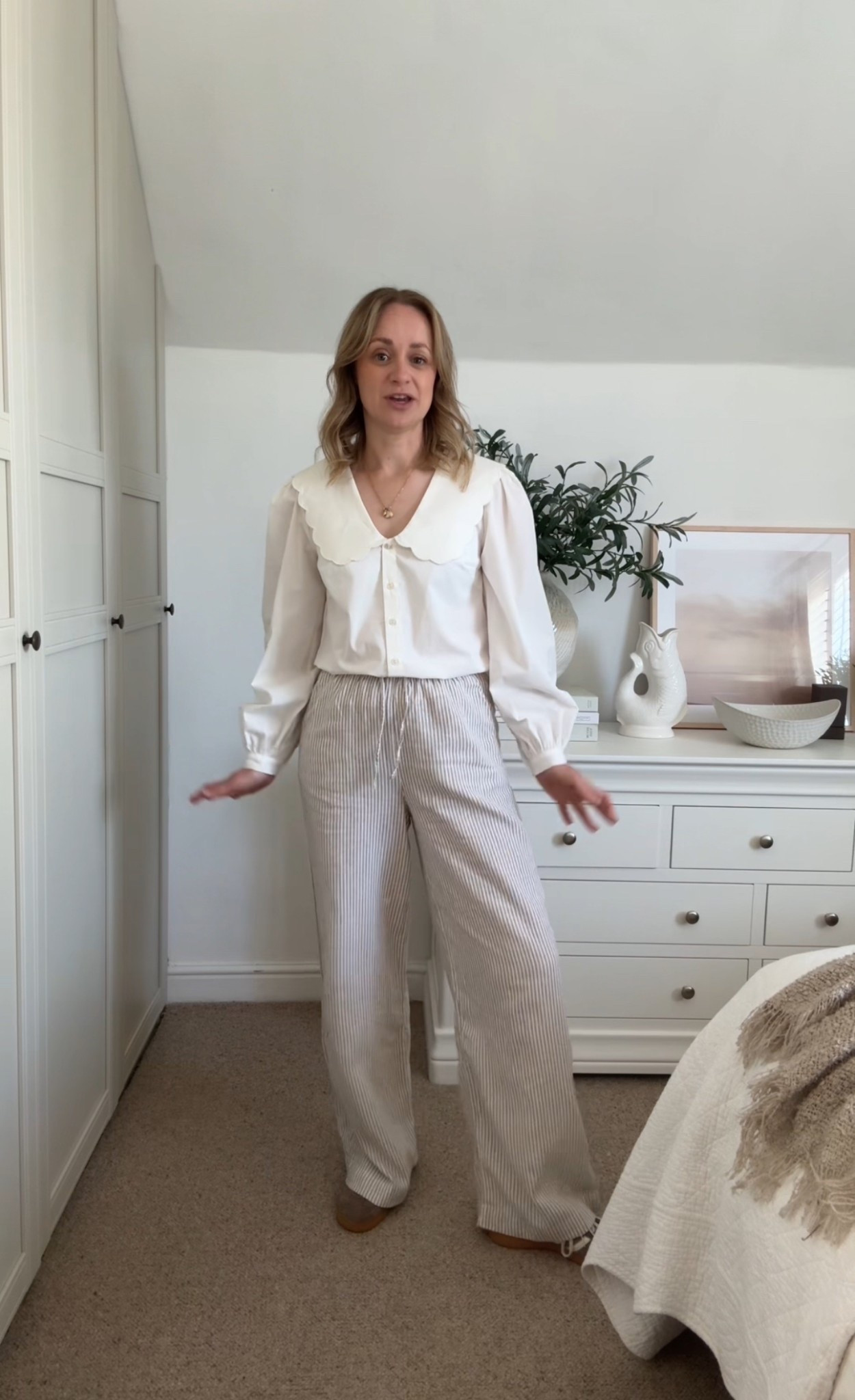 Simple easy outfit for starting out with a capsule wardrobee