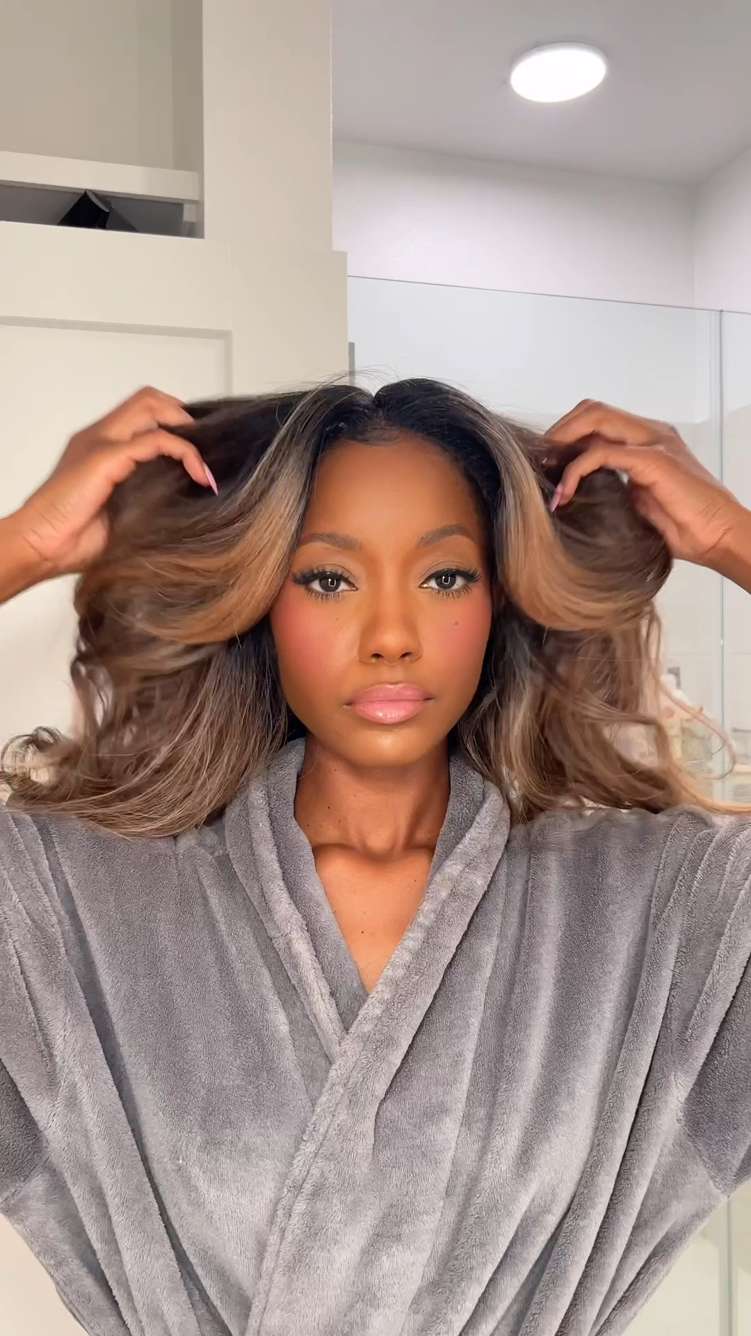 Corporate baddie glam