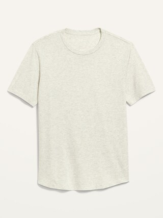 Soft-Washed Curved-Hem T-Shirt for Men | Old Navy (US)
