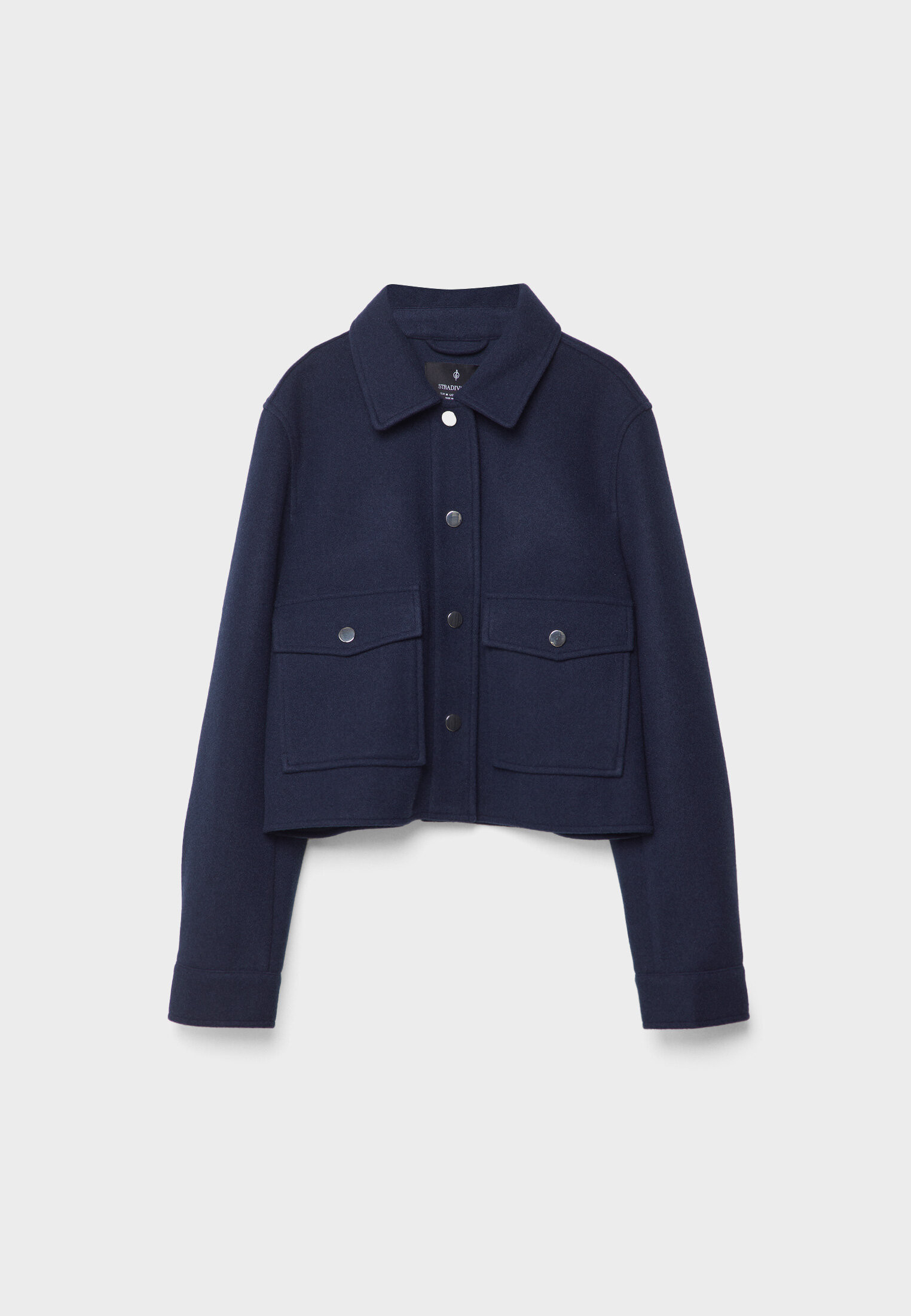 Soft short jacket - Women's fashion | Stradivarius United Kingdom | Stradivarius (UK)