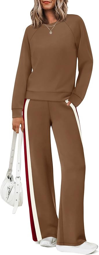 XIEERDUO 2 Piece Sets for Women Fall Fashion Must Have Teachers Airport Outfits 2025 Winter Cloth... | Amazon (US)