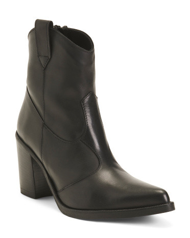 Made In Italy Leather Boots | TJ Maxx