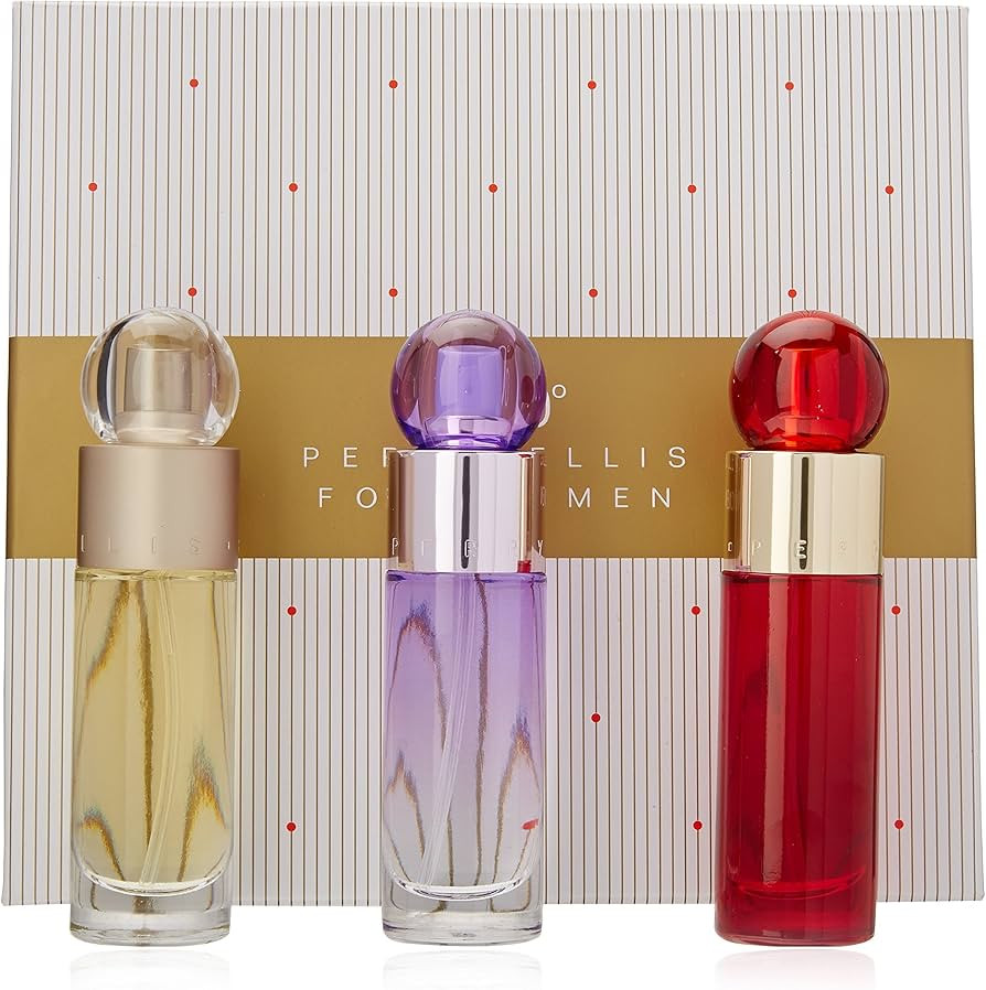 Perry Ellis 360 Eau de Toilette Spray Gift Set for Women, 3 Count | Amazon (US)