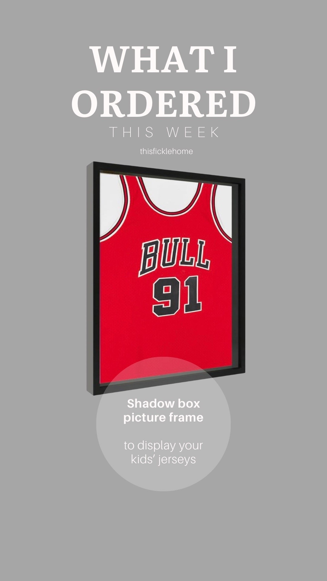 Shadow box to display your kids’ jerseys!

Affordable shadow box picture frame.

Amazon find

#LTKHome #LTKKids #LTKSaleAlert