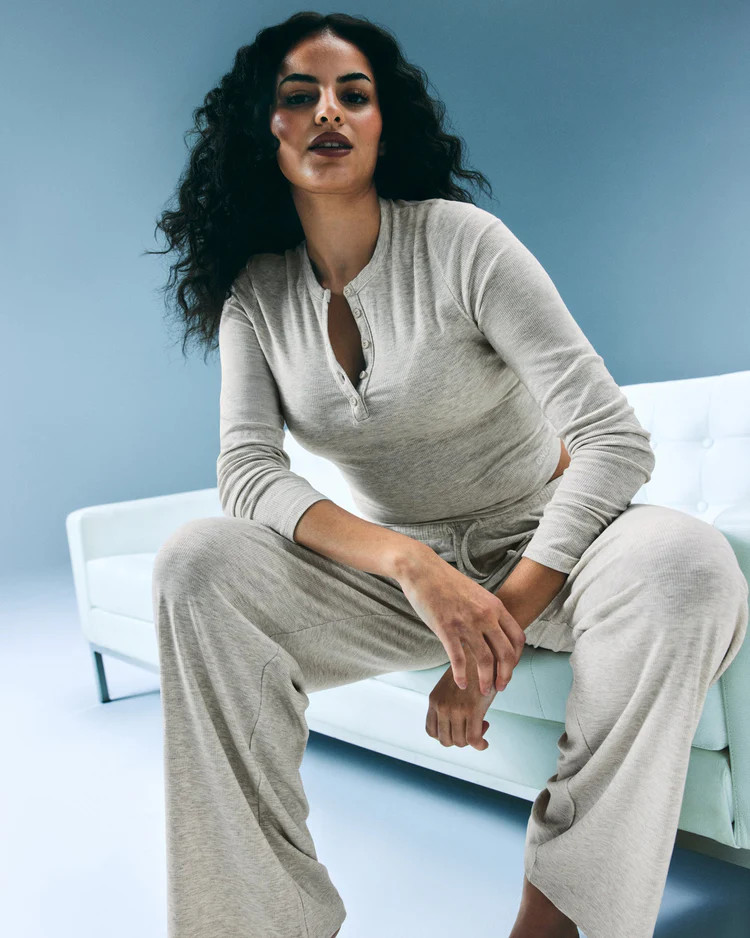 Oner At Home Night Bottoms 
 Oat Marl | Oner Active (UK / US)