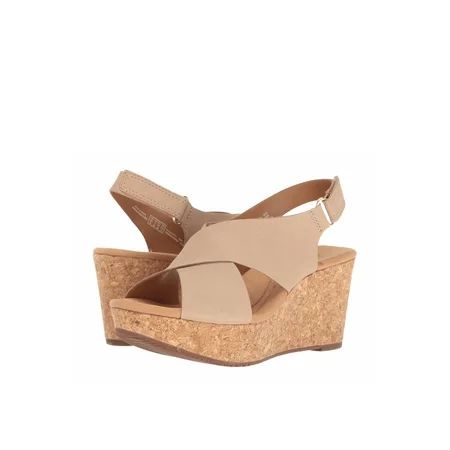 Women s Clarks Annadel Eirwyn Slingback Wedge Sandal | Walmart (US)