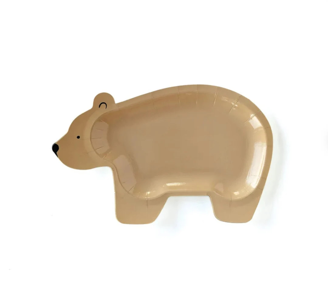 Bear Paper Plates , Camping Birthday , Baby Shower ,theme Party ,bear Theme Party - Etsy | Etsy (US)