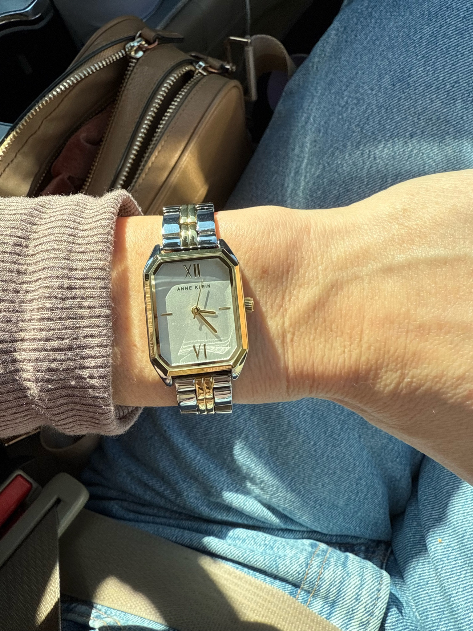 Women's Bracelet Watch two tone silver gold watch 

#LTKfindsunder50 #LTKstyletip #LTKsalealert