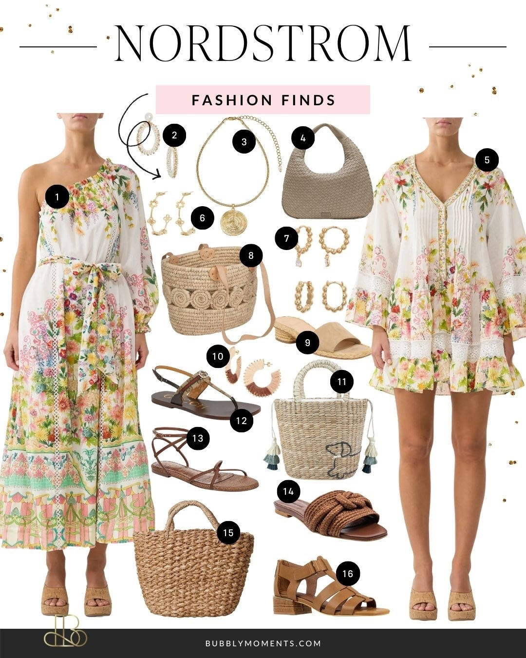 The essence of a sophisticated spring wardrobe lies in the details, and this latest curation from Nordstrom captures that spirit perfectly. There is a clear emphasis on "quiet luxury" through the use of neutral tones, natural materials, and elevated gold accents that pull a look together with minimal effort. Statement dresses with bold, eclectic patterns serve as the focal point, while woven handbags and architectural sandals provide the grounding elements needed for a balanced outfit. Whether preparing for a destination getaway or refreshing a seasonal capsule wardrobe, these pieces represent the pinnacle of chic, functional fashion. This selection prioritizes versatility, ensuring that each item can be styled in multiple ways to suit any social calendar. Shop the curated selection to find the next investment piece that will define the season. 🥂🤍
#LTKluxury #NordstromStyle #ClassyStyle #ElegantFashion #StyleInspo #QuietLuxury #SpringElegance #CapsuleWardrobe #WardrobeEssentials #FashionDaily #ChicStyle #SpringVibes #OutfitDetails #LuxuryLifestyle

#LTKSeasonal #LTKgrwm #LTKootd