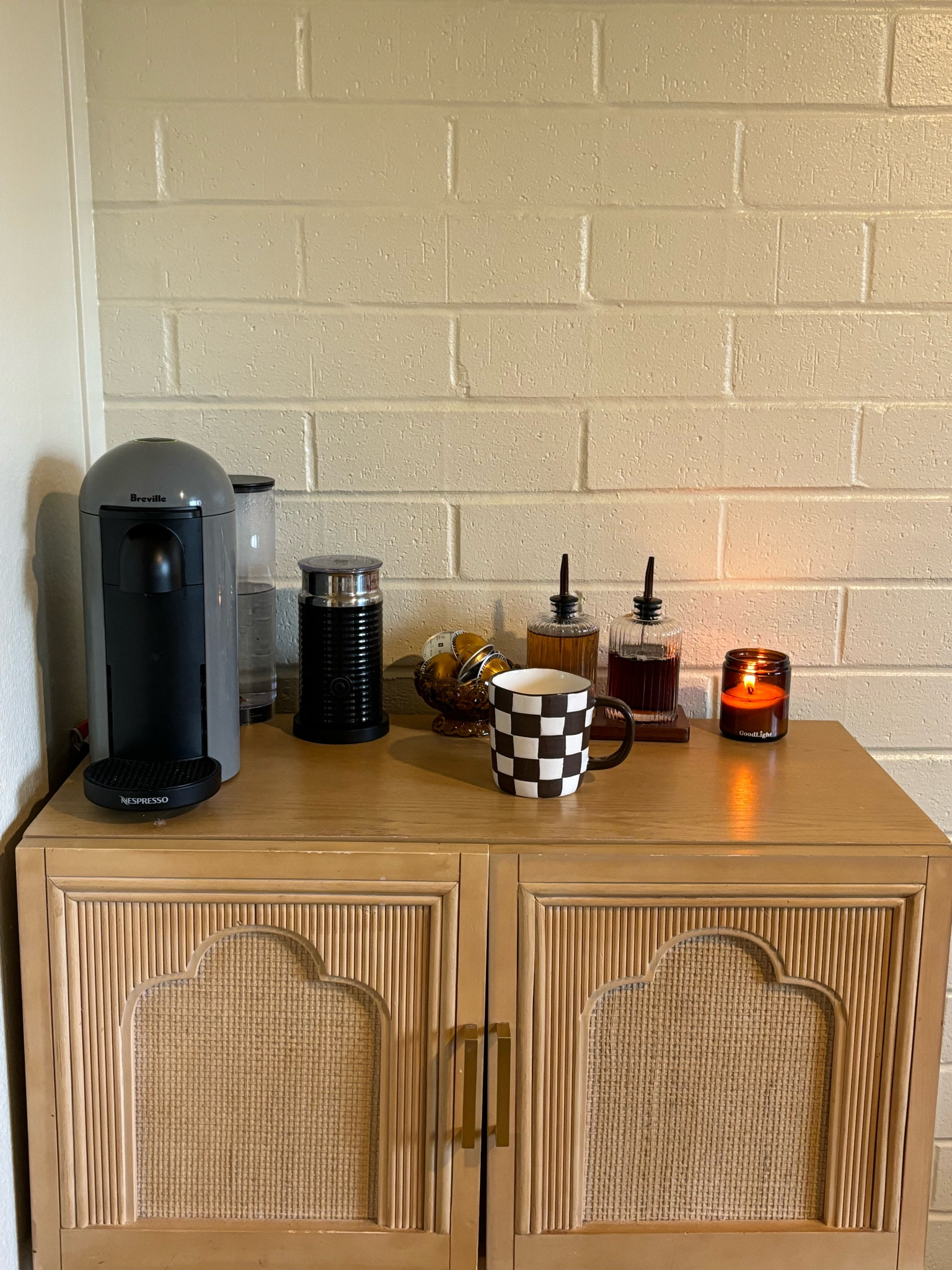 My coffee bar ☕️🤎🧸🧦

#LTKFindsUnder100 #LTKOver40 #LTKU